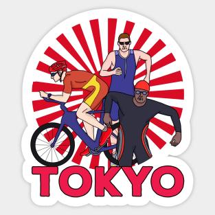 Tokyo Triathlon Sticker